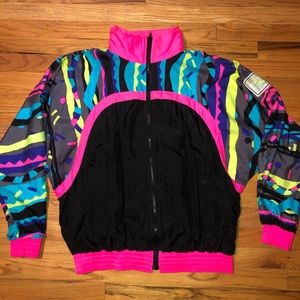 RARE! Vintage Neon Jacket